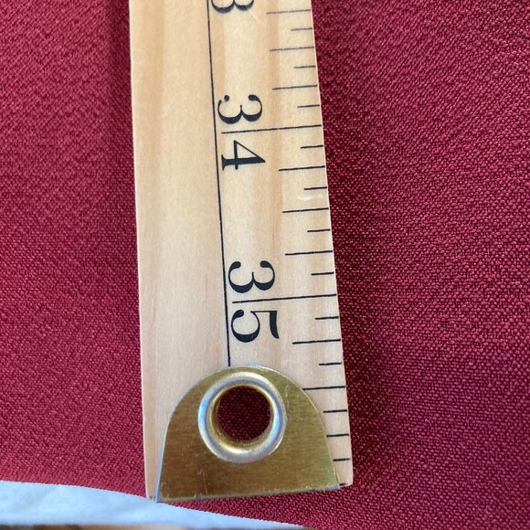 Modcloth Sleeveless Cocktail Dress, Low V-Neck Zipper Lined Midi Deep Red, Large - Picture 11 of 12